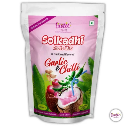 Garlic & Chilli Flavor - Solkadhi Paste Mix By Exotic Treats