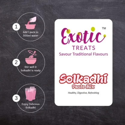 Make Solkadhi Easily by Exotic Treats